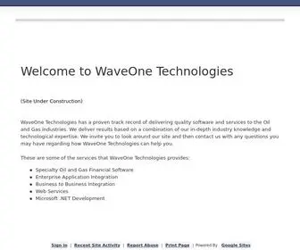 Waveone.com(Www) Screenshot