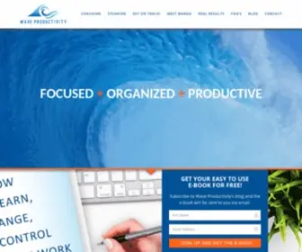 Waveproductivity.com(Productivity Coach) Screenshot