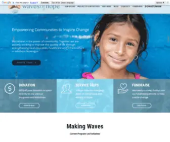 Waves-OF-Hope.com(Waves of Hope) Screenshot