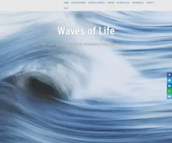 Waves-OF-Life.com(Waves of Life) Screenshot