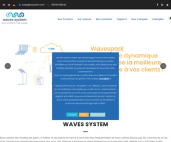 Waves-SYstem.com(Constructeur lecteurs multimédia interactifs) Screenshot