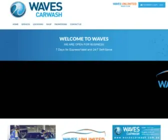 Wavescarwash.com.au(Waves Carwash) Screenshot