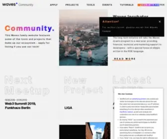 Wavescommunity.com(Wavescommunity) Screenshot