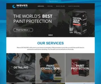 Wavesdetailpro.com.au(Waves DETAIL PRO) Screenshot