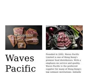 Wavespacific.com(Waves Pacific) Screenshot