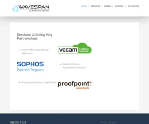 Wavespan.net(Managed IT Services) Screenshot