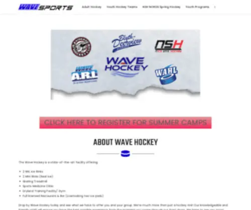 Wavesports.ca(Wave Sports) Screenshot