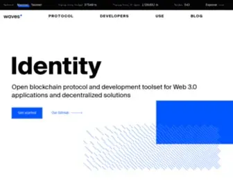 Wavesprotocol.org(Wavesprotocol) Screenshot