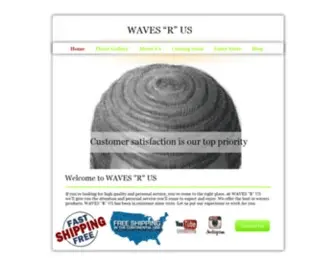 Wavesrus.net(WAVES "R" US) Screenshot