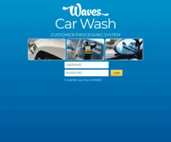 Waveswebapp.co.uk(Waves Car Wash) Screenshot