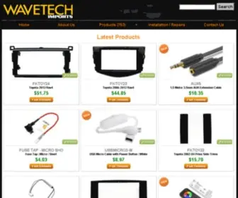 Wavetech.co.nz(Wavetech Imports New Zealand) Screenshot