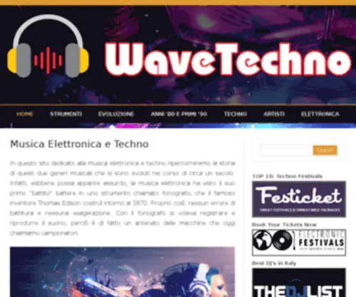 Wavetechno.it(Professionalità) Screenshot