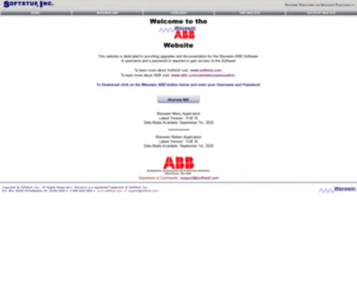 Wavewinabb.com(Wavewin ABB Home) Screenshot