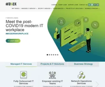 Wavex.co.uk(IT Support Company) Screenshot