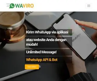 Waviro.com(WhatsApp API dan WhatsApp Bot Auto Reply) Screenshot