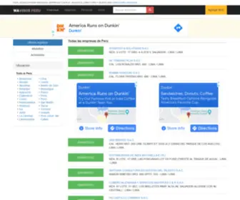 Wavisos.com(Todas las empresas de Perú) Screenshot