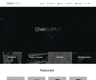 Wavsupply.net(Production Kits) Screenshot