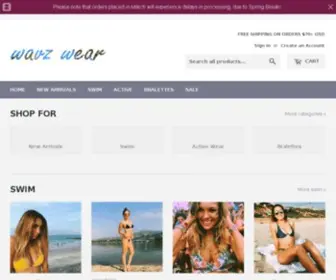 WavZwear.com(wavzwear) Screenshot