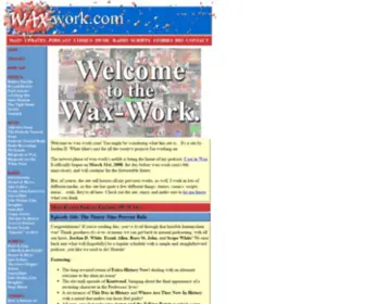 Wax-Work.com(All original creative projects) Screenshot