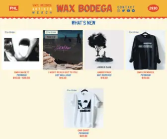 Waxbodega.com(Wax Bodega) Screenshot