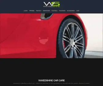 Waxedshine.com(Waxedshine new products) Screenshot