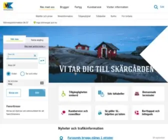 Waxholmsbolaget.se(Waxholmsbolaget) Screenshot