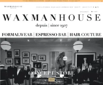 Waxman.ca(Waxman House) Screenshot