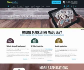 Waxworks.com(Web Design Development) Screenshot