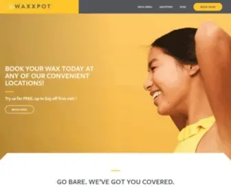 Waxxpot.com(Waxxpot Waxing Salon) Screenshot
