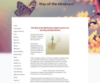 Way-OF-The-Mind.com(Way of the Mind) Screenshot