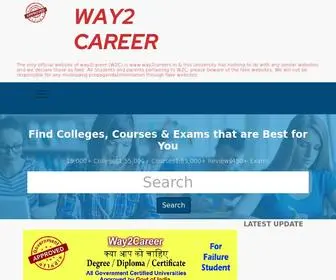 Way2Careers.in(Distance Education) Screenshot