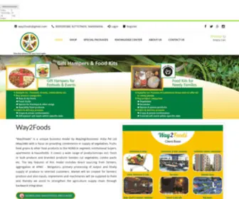 Way2Foods.in(Way2Agribusiness India Pvt Ltd) Screenshot