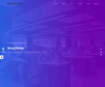 Way2Help.in(Default Parallels Plesk Panel Page) Screenshot