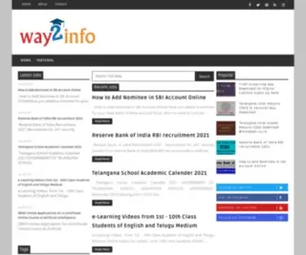 Way2Info.in(Way2info) Screenshot