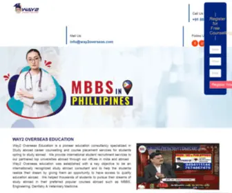 Way2Overseas.co.in(WAY2 OVERSEAS EDUCATION) Screenshot