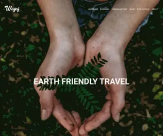 Wayaj.com(Earth Friendly Travel) Screenshot
