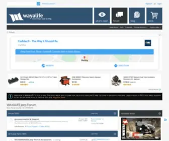 Wayalife.com(WAYALIFE Jeep Forum) Screenshot