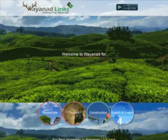 Wayanadlinks.com(Wayanad Links) Screenshot