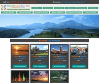 Wayanadpackagetours.com(Wayanad Tour Packages) Screenshot