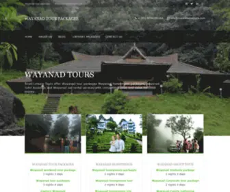 Wayanadtourpackage.com(Wayanad tour packages) Screenshot