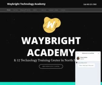 Waybright.com(Waybright Technology Academy) Screenshot