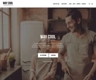 Waycoolcookingschool.com(Way Cool Cooking School) Screenshot