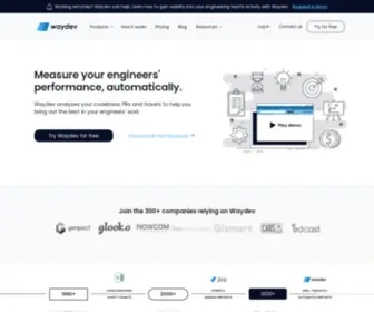 Waydev.co(Git Analytics Platform for Engineering Performance) Screenshot