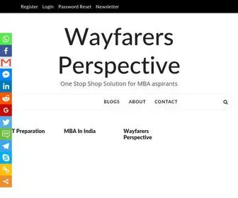 Wayfarersperspective.com(Wayfarers Perspective) Screenshot