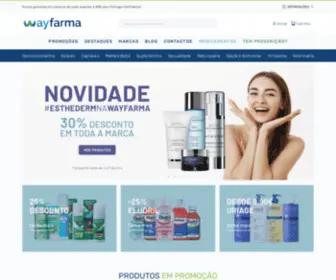 Wayfarma.com(Saúde e beleza online) Screenshot