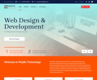 Wayfictechnology.com(Wayfic Technology) Screenshot