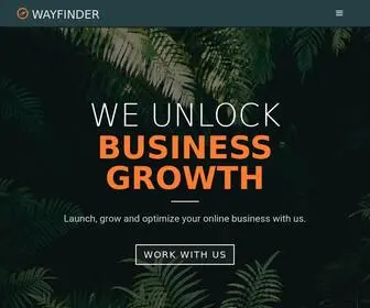 Wayfinderagency.com(Wayfinder) Screenshot