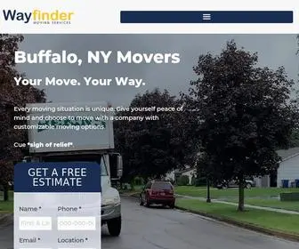 Wayfindermoving.com(Wayfinder Moving Services) Screenshot