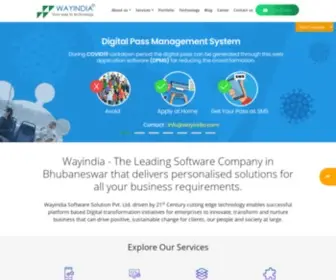 Wayindia.com(Software Company in Bhubaneswar) Screenshot