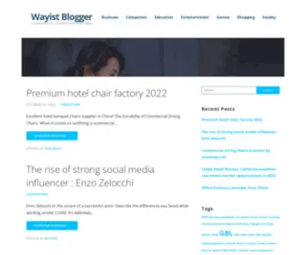 Wayism.info(Wayist Blogger) Screenshot